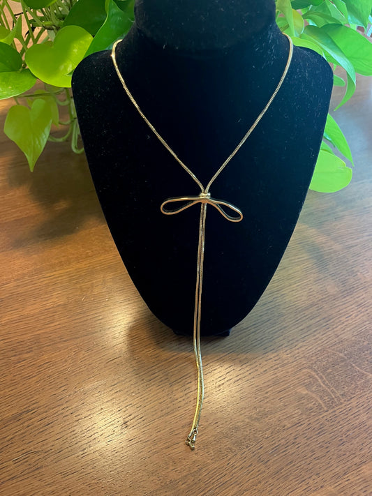 Necklace - Bow