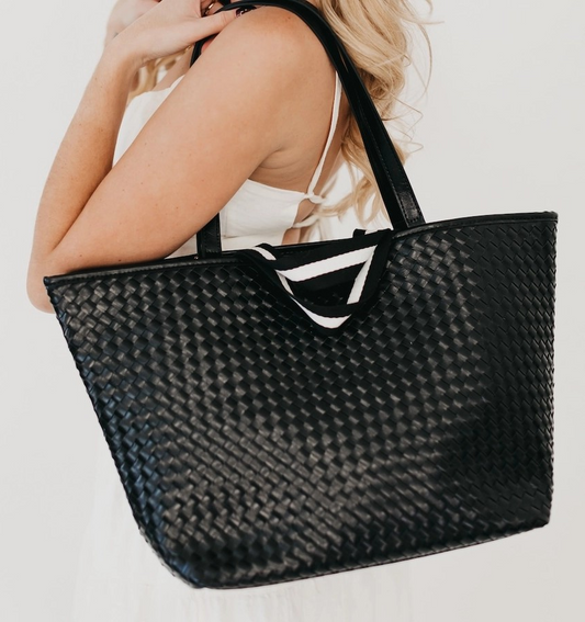 Organizer Tote Bag - Black