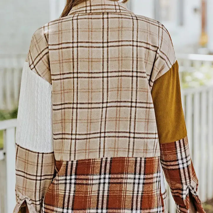 Patchwork Shacket