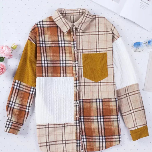 Patchwork Shacket