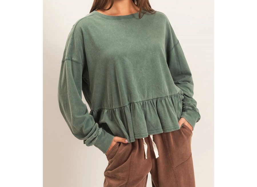 Peplum Top
