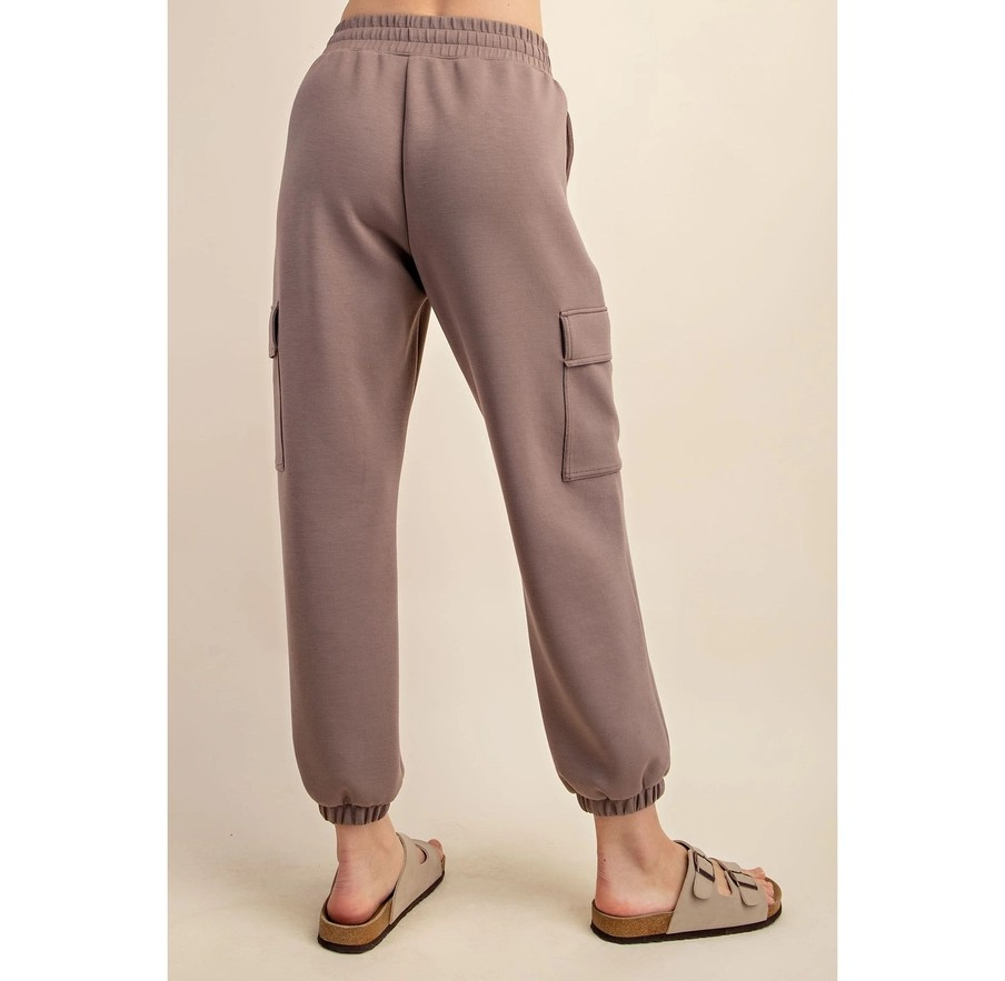 Modal Poly Top & Cargo Jogger Set