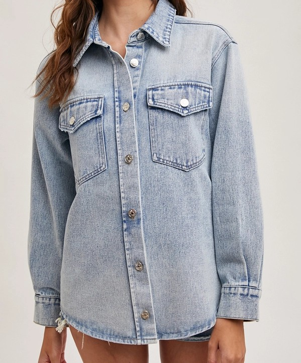 Denim Shacket