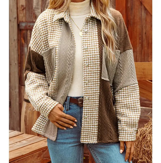 Houndstooth Shacket