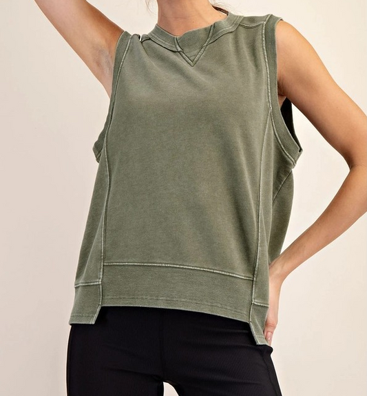 Sleeveless Pullover