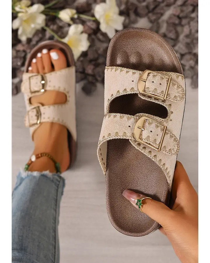 Suede Sandals