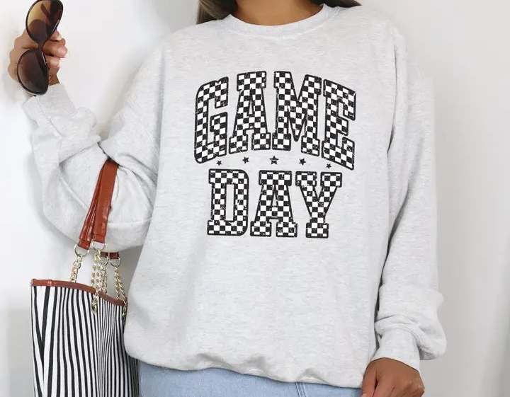 Sweatshirt - Game Day Checkered