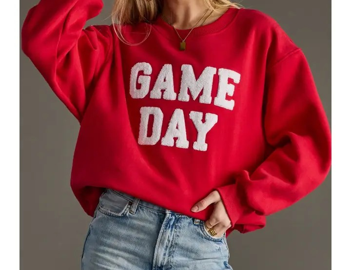 Sweatshirt - Game Day - Red