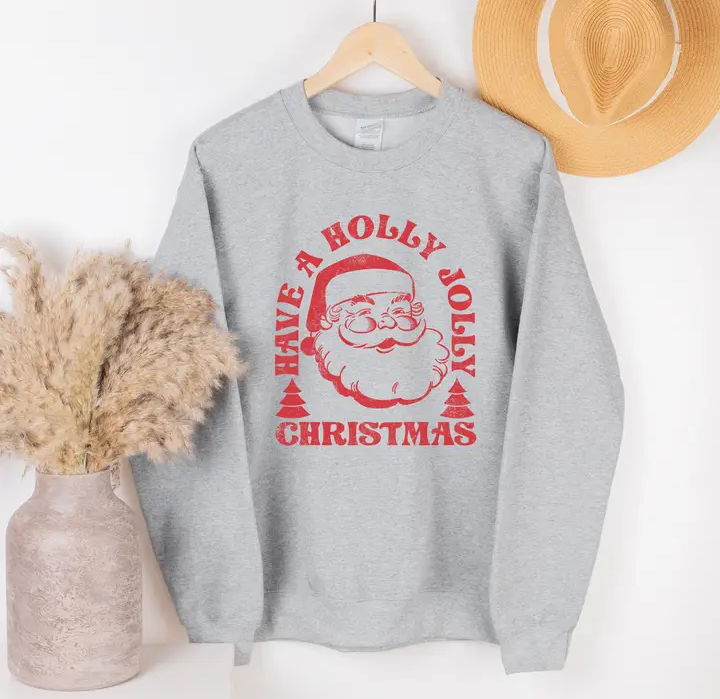 Sweatshirt - Holly Jolly