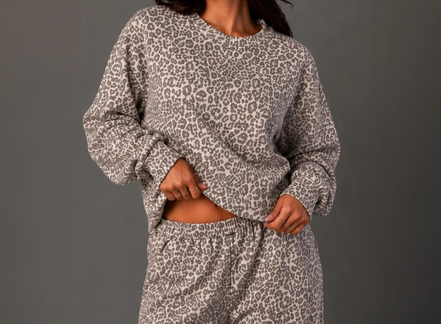 Sweatshirt - Leopard