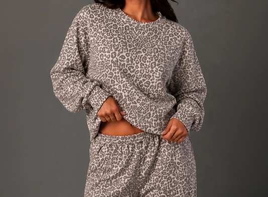 Sweatshirt - Leopard
