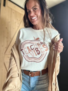 Graphic Tee - Teacher Vibes
