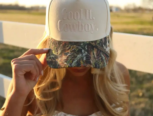 Trucker Hat - Cool It Cowboy