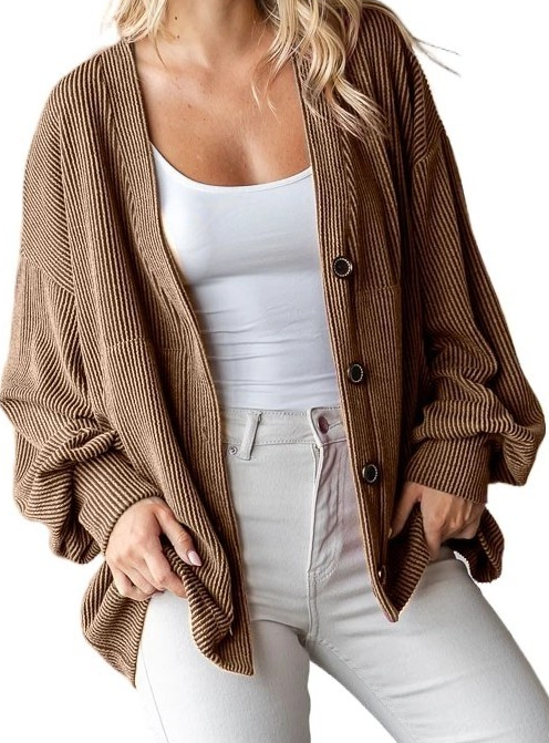 Waffle Knit Cardigan
