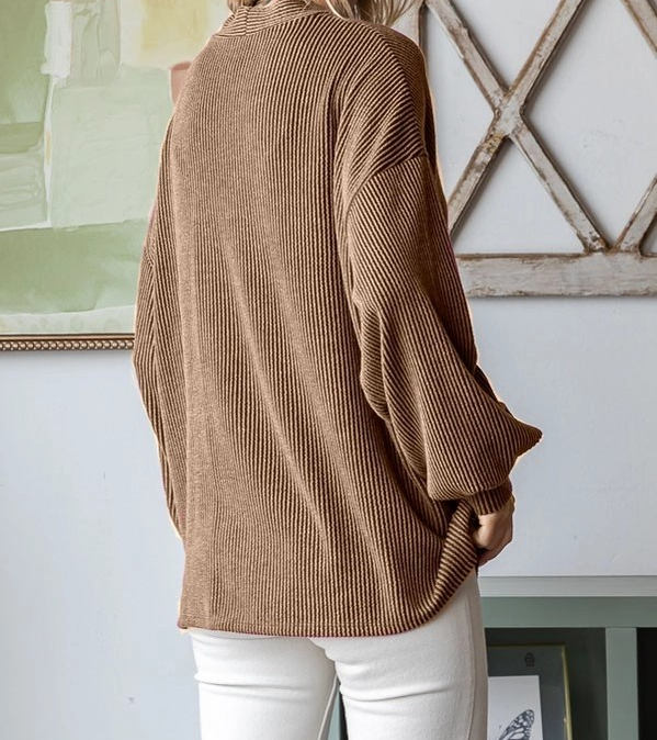 Waffle Knit Cardigan