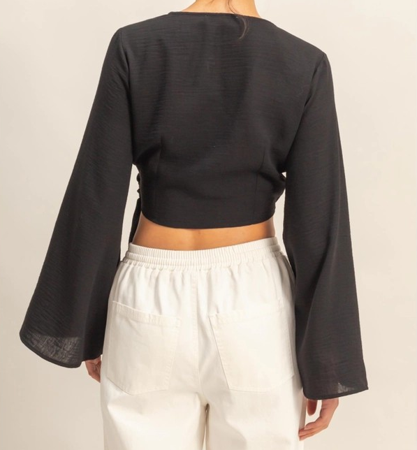 Wrap Style Blouse
