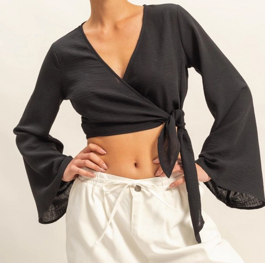 Wrap Style Blouse